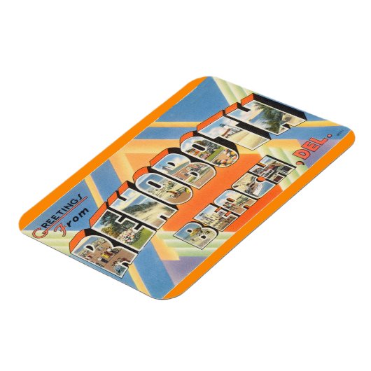 Flexible Delaware, Rehoboth Beach Magnet (Côté Gauche)