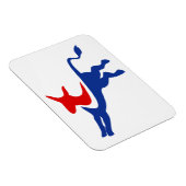 Flexible Démocrate Donkey Premium Magnet (Côté Droit)