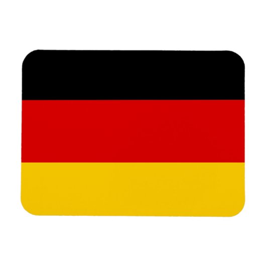 Flexible Deutschland Magnet (Horizontal)