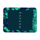 Flexible "Développer" - Magnet photo de message personnalis (Horizontal)