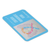 Flexible Diaphragme congénital Hernia Ribbon Magnet (Côté Droit)