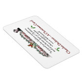 Flexible Dickens Un Magnet De Citation De Carol De Noël (Côté Droit)