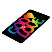 Flexible Dieu est amour Premium Flexi Magnet (Côté Gauche)