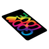 Flexible Dieu est amour Premium Flexi Magnet (Côté Droit)