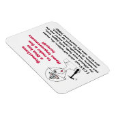 Flexible "Diva améliore elle-même sa maison..." Magnet (Côté Droit)