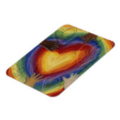 Flexible Diversité, équité et inclusion (DEI) Fridge Magnet (Côté Gauche)