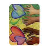 Flexible Diversité, équité et inclusion (DEI) Fridge Magnet (Vertical)