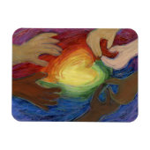 Flexible Diversité, équité et inclusion (DEI) Fridge Magnet (Horizontal)