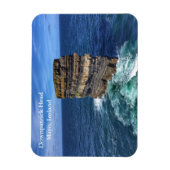 Flexible Downpatrick Head Mayo, Irlande Magnet (Vertical)