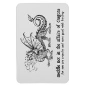 Flexible Dragon Magnet (Vertical)