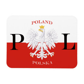Flexible Drapeau de Pologne Polska Premium Flex Magnet