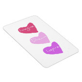 Flexible Dream Hearts Magnet (Côté Droit)