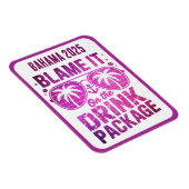 Flexible Drink Package Cruise Ship Stateroom Magnet (Côté Droit)