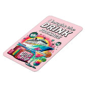 Flexible Drink Package Cruise Ship Stateroom Magnet (Côté Gauche)