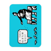 Flexible Drôle Est Ce Gluten Free Magnet (Vertical)