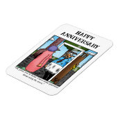 Flexible Drôle Joyeux Anniversaire Magnet Cadeau (Côté Gauche)