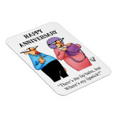 Flexible Drôle Joyeux Anniversaire Magnet Cadeau (Côté Droit)