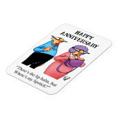 Flexible Drôle Joyeux Anniversaire Magnet Cadeau (Côté Gauche)