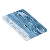 Flexible Drop in the Ocean, Inspiring Rumi Quote Magnet (Côté Droit)
