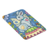 Flexible EASTER EGG FAIRY, RABBIT MAGNET Rectangle (Côté Droit)