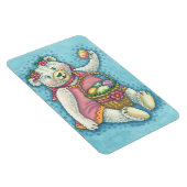 Flexible EASTER EGG TEDDDY BEAR MAGNET Grand Rectangle (Côté Droit)