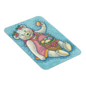 Flexible EASTER EGG TEDDDY BEAR MAGNET Rectangle (Côté Droit)