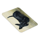 Flexible Écosse Terrier Dog Art Magnet (Côté Droit)