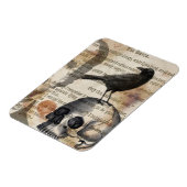 Flexible Edgar Allan Poe Le Raven Magnet (Côté Gauche)