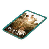 Flexible Élégant Cuivre Et Magnet photo Turquoise (Côté Gauche)