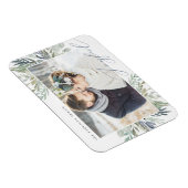 Flexible Élégant feuillage hivernal | Magnet photo de vacan (Côté Droit)