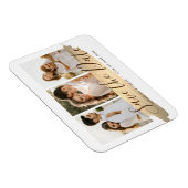 Flexible Elegant Photo Save The Date Magnet Invitation (Côté Droit)
