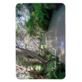 Flexible Eli Creek Fraser Island, Australie, Premium Magnet (Vertical)