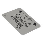 Flexible Elle Croyait Fridge Magnet (Côté Droit)