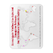 Flexible Enquêter Wolbachia 3 x 4 Magnet par RoseWrites (Vertical)