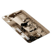 Flexible Entraîneur Merci. Magnet cadeau photo sport vintag (Côté Droit)