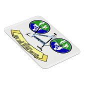 Flexible Équipe SRS ! Magnet de voiture MDBR 2018 (Côté Droit)