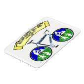 Flexible Équipe SRS ! Magnet de voiture MDBR 2018 (Côté Gauche)