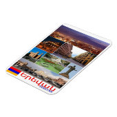 Flexible Erevan - I Love - Magnet (Côté Gauche)