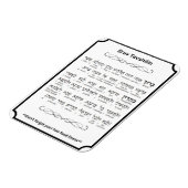 Flexible Eruv Tavshilin Magnet (Côté Gauche)