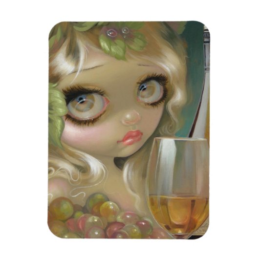 Flexible "Esprits de la vigne : Chardonnay" Flex Magnet (Vertical)