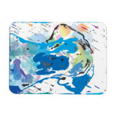 Flexible Esra Dogge auf Magnet (Horizontal)