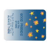 Flexible Étoiles Inspiration Citation Frigo Magnet (Horizontal)