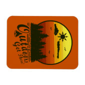 Flexible Extérieur Atteindre Magnet Orange (Horizontal)