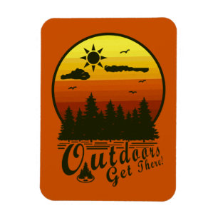 Flexible Extérieur Atteindre Magnet Orange