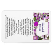 Flexible fabricatedframes.com logo Premium Flexi Magnet (Horizontal)