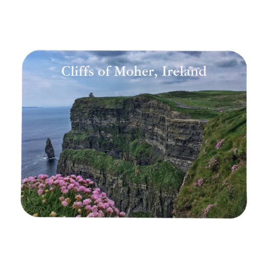 Flexible Falaises de Moher, Irlande Magnet (Horizontal)
