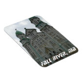 Flexible Fall River, MA Historical Church Magnet (Côté Droit)