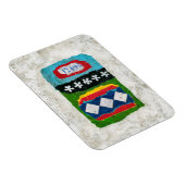 Flexible Fermer Suffisamment Refrigerator Magnet Art (Côté Droit)