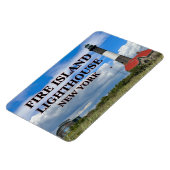 Flexible Feu Island Lighthouse, New York Flexi Magnet (Côté Gauche)