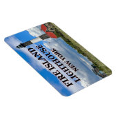 Flexible Feu Island Lighthouse, New York Flexi Magnet (Côté Droit)